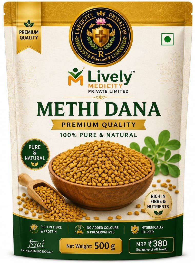 Methi Dana front Methi Dana
